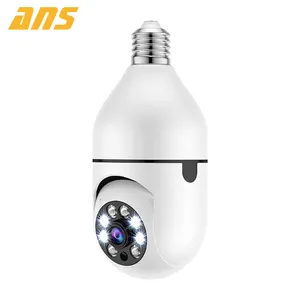 ANSVISION WESECUU CCTV kapalı Wifi kablosuz kamera gözetim AI PTZ ampul kamera 2MP kameralar de seguridad