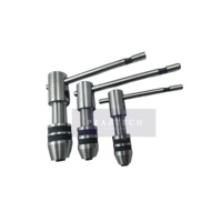 Support de robinet en T à cliquet indépendant en acier inoxydable zingué, facile à utiliser