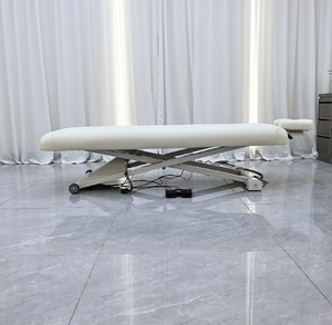 Cama de Masaje Facial Eléctrica Moderna para Salón de Belleza, Multifuncional, con Elevación, para Tatuajes y Aplicación de Pestañas, Material PU - Product Image 5