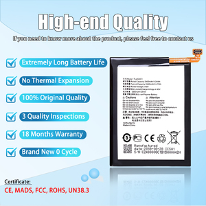 Batería de teléfono original de fábrica para Alcatel 3 2019 Batería 1X y <span class=keywords><strong>3X</strong></span> y 5V y 1S 2020 y <span class=keywords><strong>TCL</strong></span> A3 y Pixi 3 4 Plus Batería de litio - Product Image 2