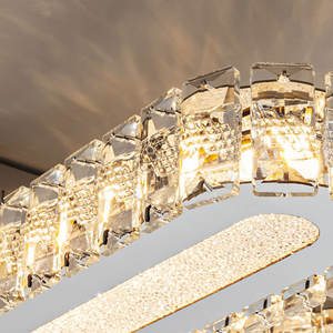 Nuevo estilo de lámpara de lujo dormitorio moderno ultrafino de cristal Led luz de techo para el hogar - Product Image 4