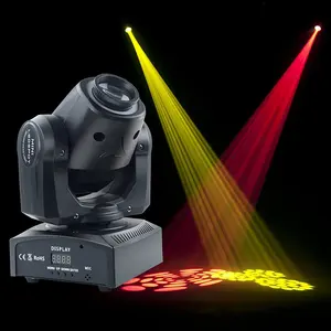 High Project 30w Spot Moving Head Light 7 Farbe 7 Gobo DJ Lights mit Streifen effekt Bühnen beleuchtung