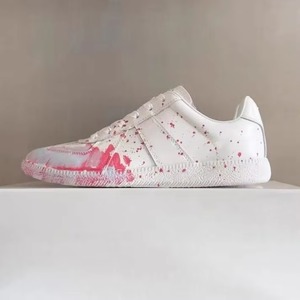 Color Splash - <span class=keywords><strong>Zapatillas</strong></span> <span class=keywords><strong>de</strong></span> Deporte para Hombre y Mujer, <span class=keywords><strong>de</strong></span> Piel Auténtica, con Cordones, Suela Plana, Diseño <span class=keywords><strong>de</strong></span> Salpicaduras <span class=keywords><strong>de</strong></span> Pintura - Product Image 5