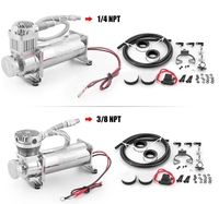 Camion lourd automobile remplacement métal 4x4 Kits de Suspension pneumatique étanche tout-terrain compresseur d'air automatique 444C