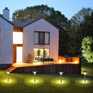 Lampe <span class=keywords><strong>solaire</strong></span> extérieure étanche Lampes de jardin solaires à LED-Écologique et économe en énergie pour la décoration extérieure - Product Image 1