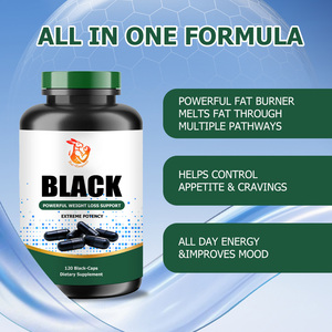 Cápsulas de Apoyo para la Pérdida de Peso, Marca Privada OEM, Color Negro, Potente Quemador de Grasa, Derretiría la Grasa a Través de Múltiples Caminos - Product Image 2
