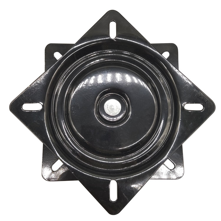 Металлический подшипник для поворотных стульев, плоские поворотные пластины для барного стула, поворотное основание стула для откидывания