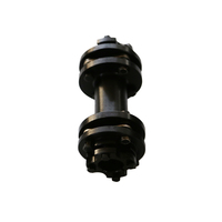 Accouplement d'arbre à diaphragme élastique à double clé JMJ7-70 x 112/80x142 connecteur d'arbre à disque flexible en acier 45 # à couple élevé fabriqué en chine