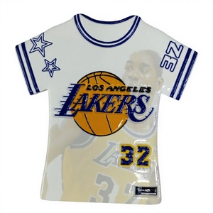 Magnete per Frigorifero in Ceramica Ecologico e Durevole, Souvenir Sportivo 3D Personalizzato NBA, Regalo per Magic <span class=keywords><strong>Johnson</strong></span> - Product Image 1