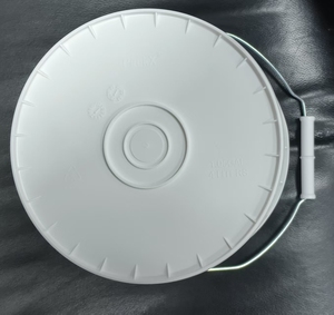 Secchio Rotondo in <span class=keywords><strong>Plastica</strong></span> di Alta Qualità <span class=keywords><strong>per</strong></span> <span class=keywords><strong>Alimenti</strong></span> da 1,05 Galloni, <span class=keywords><strong>Fusti</strong></span> in <span class=keywords><strong>Plastica</strong></span> Rinforzata con Coperchi e Manici, Barile Resistente agli Agenti Chimici - Product Image 3