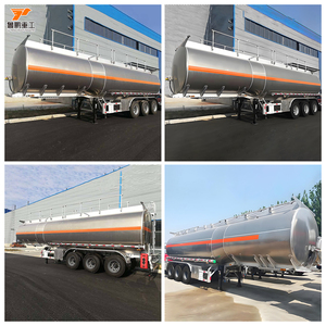 Semirimorchio Cisterna Industriale <span class=keywords><strong>a</strong></span> 3 Assi Resistente alla Corrosione per Fornitura di Carburante in Bulk in Miniere e Cantieri Edili - Product Image 2