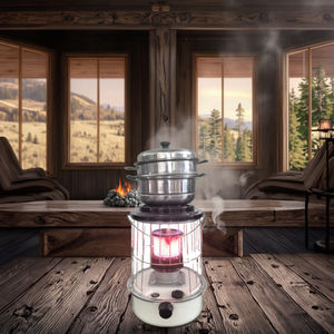 Chauffage au kérosène automatique <span class=keywords><strong>intérieur</strong></span>/extérieur <span class=keywords><strong>à</strong></span> température réglable pour patio, salon, solution de chauffage pour le camping et les zones ventées - Product Image 3