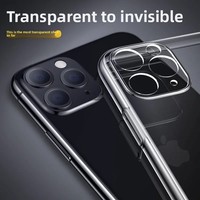 Coque Souple en Silicone Transparent Pressé à Chaud pour iPhone 17 Air – Ultra-fine, Anti-choc, Protection Intégrale avec Fentes Précises pour Téléphone Mobile