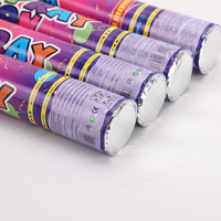 Nouvelles décorations de fête Kit de banderoles portables Streamers Cannon