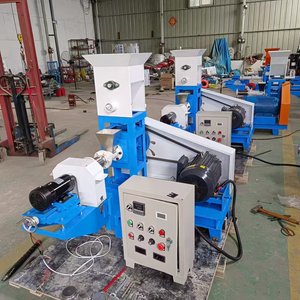 Chất lượng cao thức ăn vật nuôi puffing Máy thức ăn cho chó Máy thức ăn cho mèo cá Pigeon <span class=keywords><strong>PELLET</strong></span> Máy làm tự làm con chó xương hình mô hình - Product Image 6