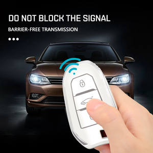 Étui souple en TPU pour clé de voiture <span class=keywords><strong>Peugeot</strong></span> <span class=keywords><strong>2008</strong></span> 3008 4008 5008 308 408 508 – Housse de protection intelligente sans clé - Product Image 6