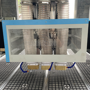 Routeur CNC pour le travail du <span class=keywords><strong>bois</strong></span> ANBEN ATC <span class=keywords><strong>3</strong></span> <span class=keywords><strong>axes</strong></span> 1520 Machine à broche avec moteur pour meubles d'armoire Certifié CE Broche haute vitesse - Product Image 2