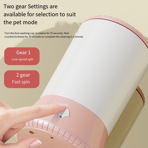 Pulitore Elettrico per Zampe di <span class=keywords><strong>Cani</strong></span>, Ricaricabile USB, Lavazampe <span class=keywords><strong>Automatico</strong></span> per Animali Domestici, in Silicone Morbido Impermeabile per <span class=keywords><strong>Cani</strong></span> e Gatti - Product Image 3