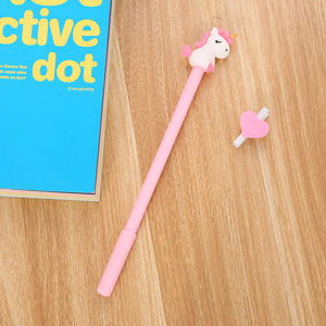 Unicorn Gel <b>Pen</b> 0.5mm Needle Tip <b>Multi</b> <b>Colored</b> Ink Caps Closure For Writing And Office Use - Product Image 3