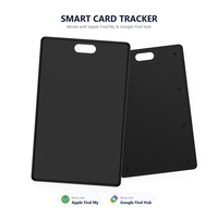 Pelacak Ukuran Kartu Kredit Apple Find My Google Find Hub Sistem Ganda 16g Ringan untuk Dompet Tas Koper