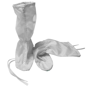Zapatos de Laboratorio Antideslizantes y Antipolvo ALLESD, Color Blanco, Cubrezapatos ESD para Cuarto Limpio - Product Image 2