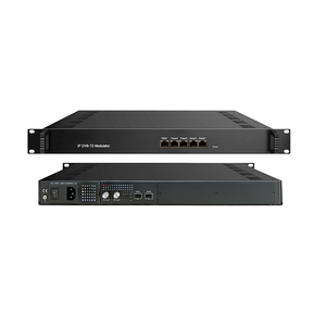 ตัวแปลงสัญญาณ IPM6400 UDP เป็น RF <span class=keywords><strong>DVB</strong></span> T2 ตัวแปลงสัญญาณ IP เป็น RF 4 แคเรียร์ ตัวแปลงสัญญาณดิจิตอลสำหรับเคเบิลทีวี พร้อมมัลติเพล็กเซอร์ รองรับ LCN - Product Image 4
