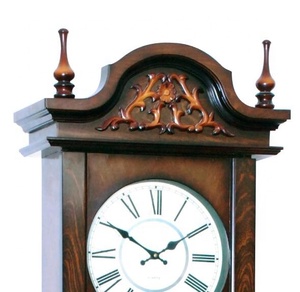 Plancher Grand-père Horloge en <span class=keywords><strong>bois</strong></span> pièce traditionnelle est finie à Cherry Bordeaux sur certains <span class=keywords><strong>bois</strong></span> durs et placages - Product Image 2
