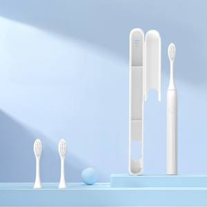 <span class=keywords><strong>Cepillo</strong></span> de <span class=keywords><strong>dientes</strong></span> eléctrico sónico para adultos portátil ultrafino y ligero para viajes de negocios con batería con estuche de <span class=keywords><strong>viaje</strong></span> - Product Image 2
