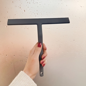 Luxury Silicone Rubber <strong>Shower</strong> <strong>Squeegee</strong> with Custom Logo for Mirror Window Cleaning Glass Wiping Customizable Luxury <strong>Shower</strong> Wiper - Product Image 1