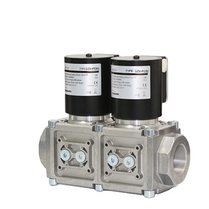 El Mejor Solenoide Industrial de 24 Voltios de Doble Combinación de 2 Pulgadas para Calderas LCV-F65S, Solenoide de 24 Voltios LCV-F65S - Product Image 1