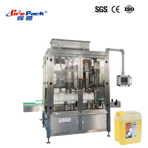 เครื่องบรรจุของเหลวอัตโนมัติความแม่นยำสูงสำหรับบรรจุน้ำยาซักผ้า/น้ำยาทำความสะอาด/เครื่องดื่ม/แชมพูลงในกระป๋อง/ถัง - Product Image 1