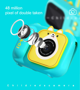 Kamera Digital Anak Laki-laki dan Perempuan, Kamera Swafoto Mainan 48MP 1080P HD Balita - Product Image 3