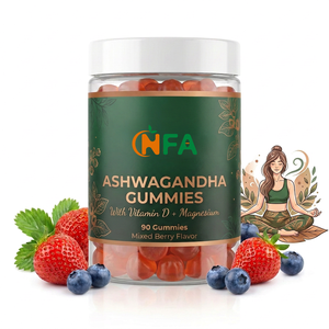 OEM ODM ashwagandha gummies มีสารสกัดจากราก ashwagandha สนับสนุนการเสริมอารมณ์โฟกัส - Product Image 1