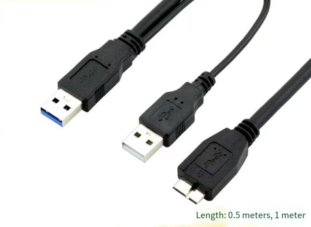Cable de datos dual USB30 a micro USB