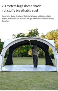 <span class=keywords><strong>Tente</strong></span> dôme grande taille XFY, abri de camping super épais résistant au vent, cabane de plage portable pop-up avec protection solaire - Product Image 6