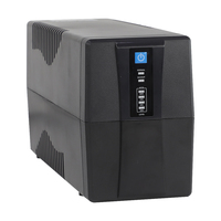 UPS Mini Line Interactive Offline 450VA 650VA 850VA 800VA 1000VA 1200VA 1500VA 2000VA untuk Komputer, Router Wifi, CCTV