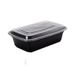 Récipient en plastique jetable Microwavable Emballage Utilisation PP Rectangulaire emporter récipient alimentaire - Product Image 2
