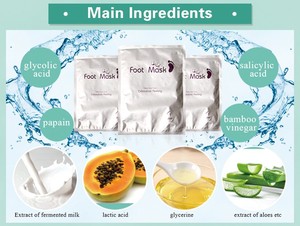 Mascarilla <span class=keywords><strong>Exfoliante</strong></span> para pies de primera calidad, calcetines hidratantes profundos, potente eliminación de callos para spa de pies - Product Image 5