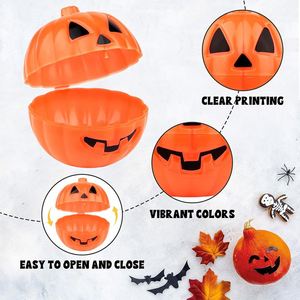 24Pcs <b>Pumpkin</b> Treat Candy Containers Kids Gifts Halloween Party Scavenger Hunt Games Gift Blind Box - Product Image 4