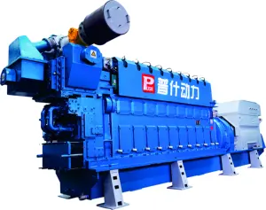 1000kw Biogas Generator Set OEM Push Power PUSH1000GZ Smart Energy Generator Set For Engine GP6L210GZA3