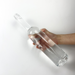 Hot Sales Long Neck Vodka Bottle 500ml 700ml 750ml Empty Liquor Gin Glass Bottle Whiskey Glass with Screw Cap - Product Image 3