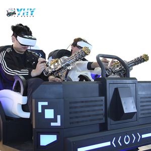 Le parc d'attractions monte 2 cinéma dynamique de vr de machine d'arcade de réalité virtuelle de l'équipement 9D de jeu de cinéma de joueurs - Product Image 3