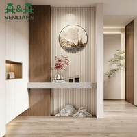Meuble de salon en bois oriental de luxe SLS, écologique, couleur et design personnalisables, buffet