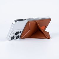 Étui magnétique pour téléphone Apple avec porte-cartes et support pliable en cuir pour iPhone 17 16 15 14 13 12 11