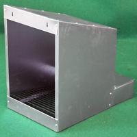 Nichoirs roulants JH-Mech en acier galvanisé argenté, design hygiénique durable et personnalisé pour poulets