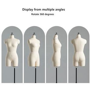 Woman Half Body Sewing Mannequin Tailors <strong>Dummy</strong> Half Body Tailoring Dress Form Mannequin With <strong>Magnetic</strong> Hand - Product Image 6