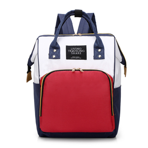 Pas cher haut évalué mignon bleu polyester bébé garçon grand sac à couches fourre-tout sac à dos sacs bébé sac à dos couche-culotte <span class=keywords><strong>maman</strong></span> sac pour les mamans - Product Image 3