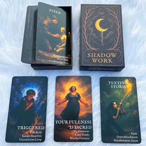 Tarjetas <span class=keywords><strong>de</strong></span> Oráculo con Diseño Personalizado al por Mayor, 54 <span class=keywords><strong>Cartas</strong></span> <span class=keywords><strong>de</strong></span> Tarot Curativas, Impresión a Todo Color, Caja <span class=keywords><strong>de</strong></span> Regalo, Crecimiento Interior, Emocional - Product Image 1