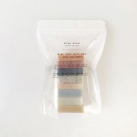 Pochette en plastique zip-lock transparente personnalisée avec fenêtre Sac d'emballage en éponge de maquillage pour soins de la peau avec brosse et salle de gym pour lotion