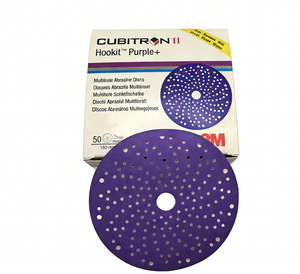 กระดาษทรายเซรามิก 3M Cubitron II Hookit Precision Shaped สำหรับงานขัดละเอียด <span class=keywords><strong>737</strong></span> ขนาด 6 นิ้ว ความละเอียด 80~1000 กริต บรรจุ 250 ชิ้น/กล่อง - Product Image 1
